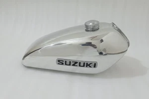 Suzuki TS250 TS 250 1971-76 Aluminium Fuel Petrol Gas Tank +Cap+Badges |Fit For - Bild 1 von 24