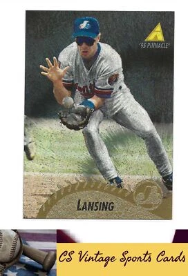 1995 Pinnacle #408 Mike Lansing Museum Collection - Image 1 of 2