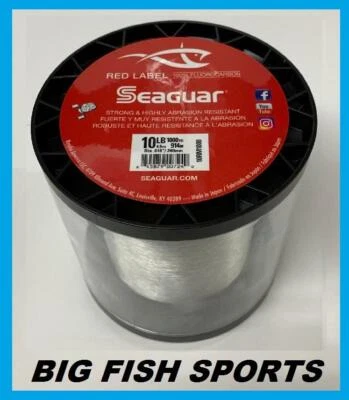 SEAGUAR RED LABEL 100% Fluorocarbon 10lb/1000yd 10RM1000 NEW! FREE USA SHIPPING! - Image 1 of 2