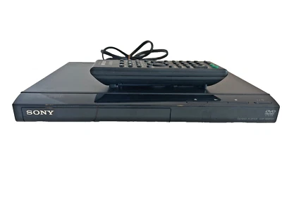 Sony DVP-SR210P CD/DVD Player AC 120V 60 Hz 5W Dolby Digital Black with Remote - Image 1 of 4
