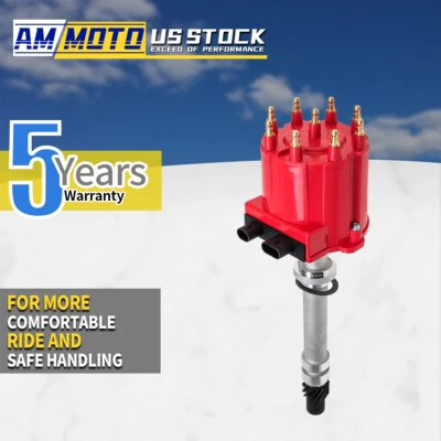 BILLET PERFORMANCE RACING DISTRIBUTOR for GMC CHEVY Chevrolet V8 5.0L 5.7L 7.4L - Image 1 of 4