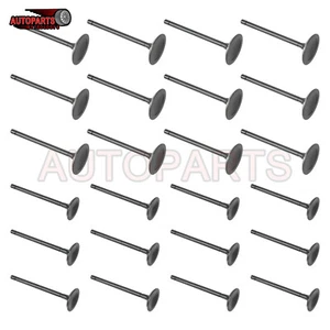 Juego de 24 válvulas de admisión de escape para Buick Chevrolet GMC Cadillac Saturn Pontiac - Imagen 1 de 11