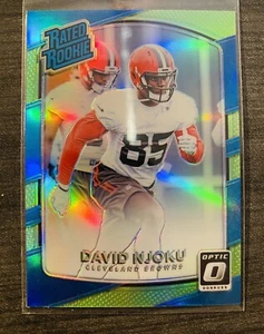David Njoku 2017 clasificación novato óptica lima verde Cleveland marrones radiocontrol - Imagen 1 de 2