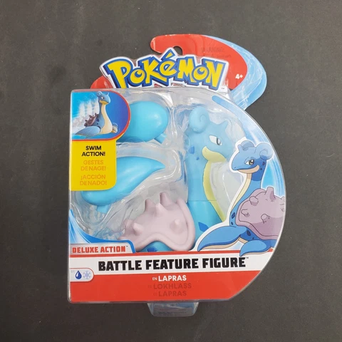Pokemon Lapras Deluxe Battle Feature Figure Wicked Cool Toys 2018 Cover