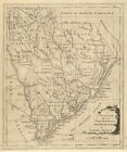 20"" x 24"" 1779 Karte einer neuen und genauen Karte der Provinz South Caroli