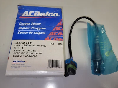 NEW GM ACDelco OEM Heated Oxygen Sensor 2000 7.4L 454 2500HD 3500HD 12565414 - Image 1 of 2