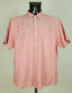 - F & F camisa para hombre algodón lino talla XL en muy buena condición .. s - Imagen 1 de 4