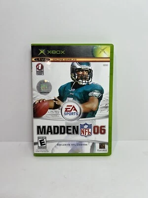 Madden NFL 06 (Microsoft Xbox, 2005) CIB - Good Condition - Image 1 of 4
