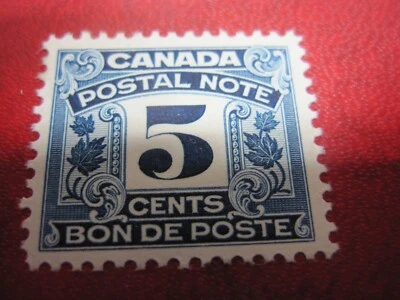 CANADA Unitrade #FPS7 5c POSTAL NOTE STAMP MNH - Image 1 of 2