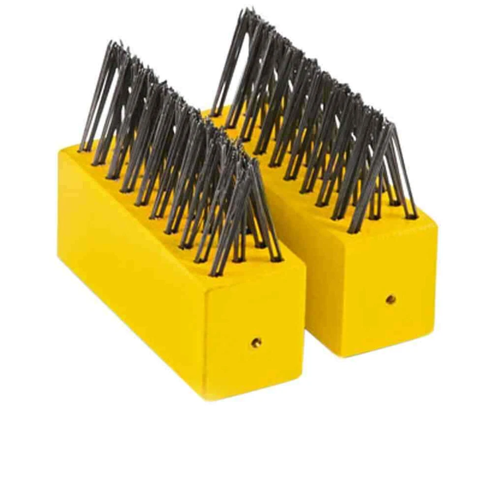 2 MS-Unkrautbürsten FB-ME multi-star® Moos Unkraut entfernen Holz Stahlborsten - Bild 1 von 1