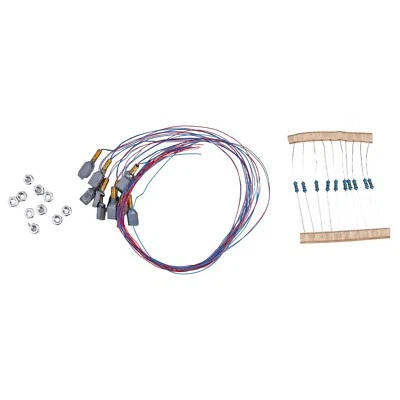 Painted Lights Street Bracket Light Light Model OO/HO Posts Scale Street - Image 1 of 4