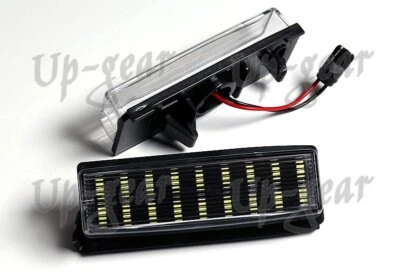 Luces de matrícula LED 18-SMD blancas xenón 6000K para Fiat 124 Spider 2017-2020 Foto 1 de 4