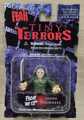 Mezco Cinema of Fear Tiny Terror Jason Voorhees Friday The 13th Action Figure - Image 1 of 2