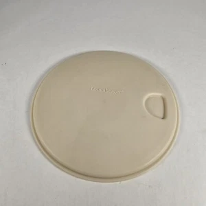 Longaberger 6.25" White Plastic Cannister Lid - Picture 1 of 4
