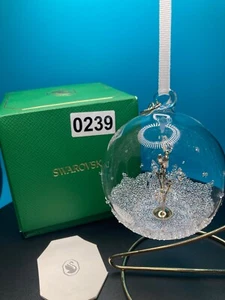 Swarovski Crystal 2024 Christmas Ball Shooting Stars Ornament 5682735 NIB - Picture 1 of 8