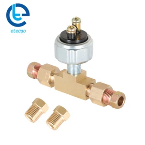 Universal Hydraulic Brake Light Switch Kit Brake Light Switch in Line Brand New - Picture 1 of 10