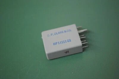 CP CLARE RELAY RP14111G1 NSN: 5945-00-949-4967 675 OHM 8 PIN 3 AMP 2PDT 26.5VDC  - Image 1 of 2