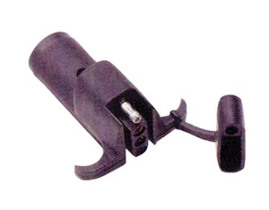 ADAPTADOR ENCHUFE REMOLQUE PIN DE 6 VÍAS A 4 CABLES PLANO, CONECTOR ELÉCTRICO - Imagen 1 de 1