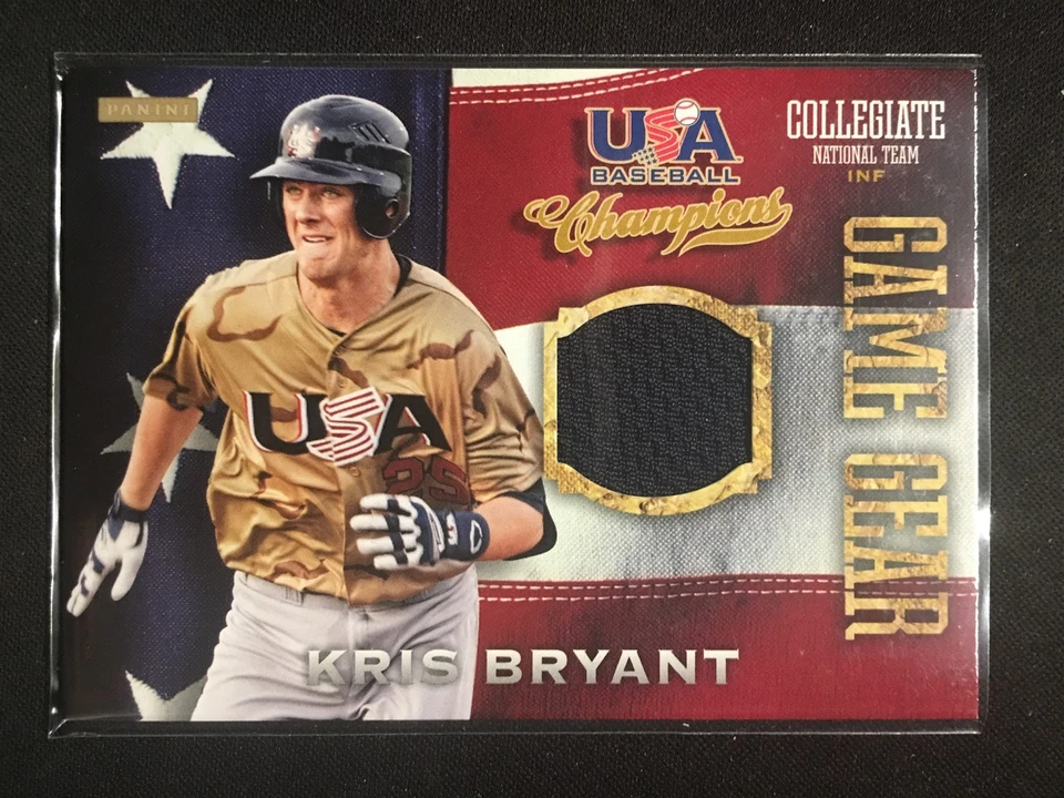 Bryant, Kris - 2013 USA Baseball Champions - Swatch  - Image 1 of 1