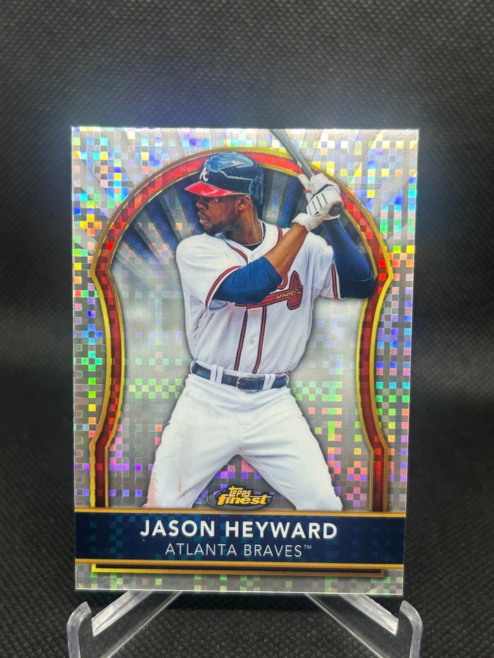 2011 Topps Finest - Jason Heyward #2 X-Fractor /299 Braves - Image 1 of 1