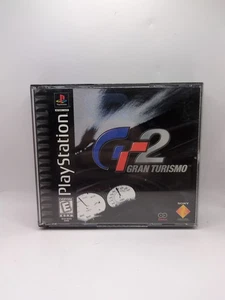 Gran Turismo 2 (Sony PlayStation 1, 1999) ETIQUETA NEGRA Probado Funciona - Imagen 1 de 5
