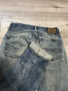 Levi’s 501Z XX 1954 Big E Distressed Vintage Selvedge Denim Jeans Size 30/32 - Picture 1 of 6