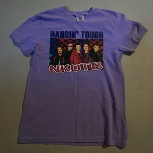 NKOTB Graphic T-Shirt Small Purple New Kids on the Block Band Tee 80s Pop Music - Bild 1 von 6