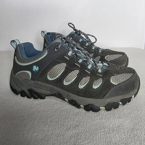 Scarpe da trekking donna Merrell Ridgepass taglia 9 granito/guscio d'uovo - Foto 1 di 10