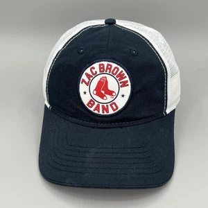 Boston Red Sox x Zac Brown Band Hat Men's One Size Blue Snapback Southern Ground - Picture 1 of 8
