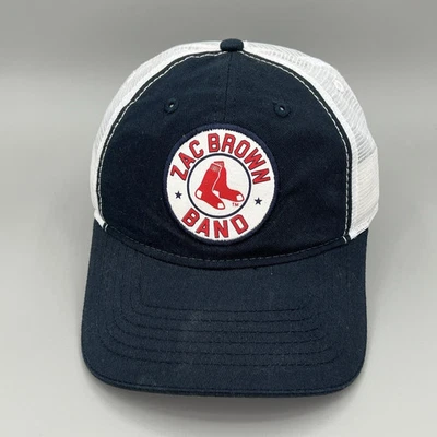 Boston Red Sox x Zac Brown Band Hat Men's One Size Blue Snapback Southern Ground - Image 1 of 4