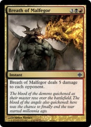 Breath of Malfegor - Alara Reborn #35/145 MTG Magic The Gathering - Image 1 of 1