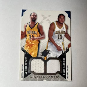 2004-05 SPx Winning Combos Jamaal Tinsley David Harrison #WC-TH Rookie RC - Picture 1 of 2