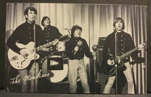 1960's Exhibit Supply The Monkees - Text Back with COA Sku237C - Picture 1 of 2