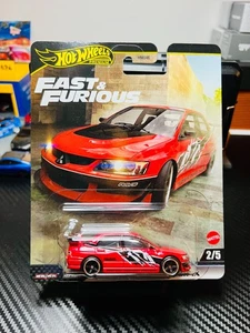 Hot Wheels 2025 Premium Fast & Furious Mitsubishi Lancer Evolution 9 AUF LAGER - Bild 1 von 1