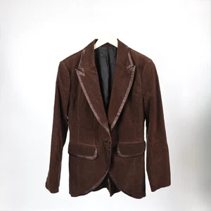 By Malene Birger Damen Braun Cord Blazer Jacke Gr. 40 M - Bild 1 von 6