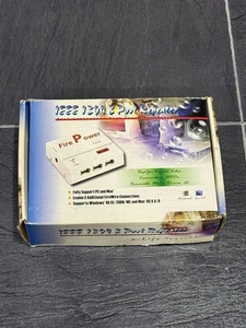 FirePower IEEE 1394 3 Puertos Firewire Repetidor Hub Nuevo Caja Abierta LEER - Imagen 1 de 4