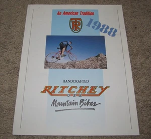 1988 Ritchey Handcrafted Mountain Bikes Catalog - Picture 1 of 7