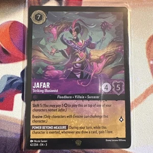 Jafar Striking Illusionist 42 Into the Inklands Disney Lorcana Cold Foil NM Mint - Bild 1 von 1