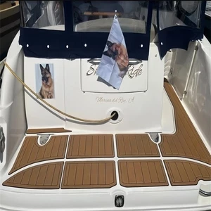 2007-2008 Sea Ray 290 Sundancer Cockpit Swim platform 1/4"6mm EVA foam mat floor - Picture 1 of 23
