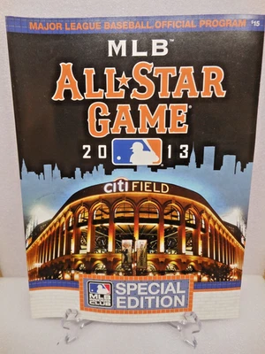 MLB 2013 ALL-STAR GAME Program Citi Field. Special Stadium Edition - Image 1 of 3