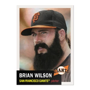 2024 Topps Living Set 717 Brian Wilson - Free Shipping Always! - Picture 1 of 2