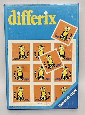 Differix Ein Konzentrationslotto von Elisabeth Richter 1974 Komplett - Bild 1 von 4