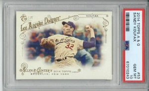 2014 Topps Allen & Ginter #53 Sandy Koufax Los Angeles Dodgers PSA 10 LOW POP - Bild 1 von 2