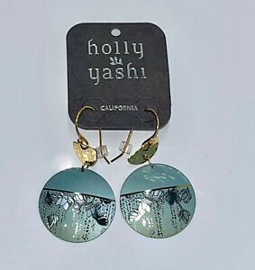 Holly Yashi Earrings Sage Karina Niobium