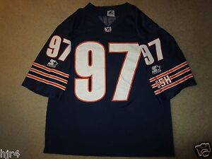 Chris Zorich #97 Chicago Bears Notre Dame NFL Jersey LG L vintage