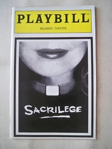 SACRILEGE Playbill ELLEN BURSTYN / GIANCARLO ESPOSITO Opening Night FLOP NY 1995 - Picture 1 of 2