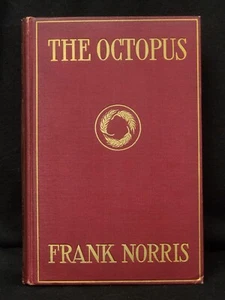 Frank Norris THE OCTOPUS A Story of California Doubleday, Page 1st Edition 1901 - Picture 1 of 8