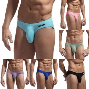 Sexy Ropa Interior Para Hombre Calzoncillos U Bolsa Convexa Diseño Algodón Calzoncillos Bikini Suave - Imagen 1 de 24