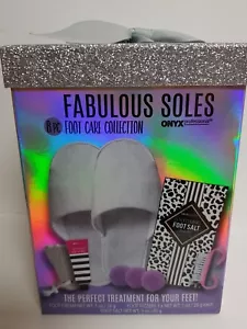 ONYX PROFESSIONALS FABULOUS SOLES 8 PC FOOT CARE SPA COLLECTION - Picture 1 of 5