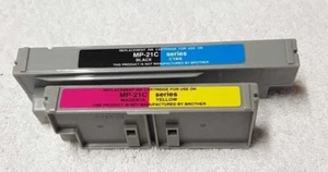 2 tintas compatibles (1 cada una BK/C M/Y) para cartuchos Brother LC03 MP-21C/MP-21CDX - Imagen 1 de 4